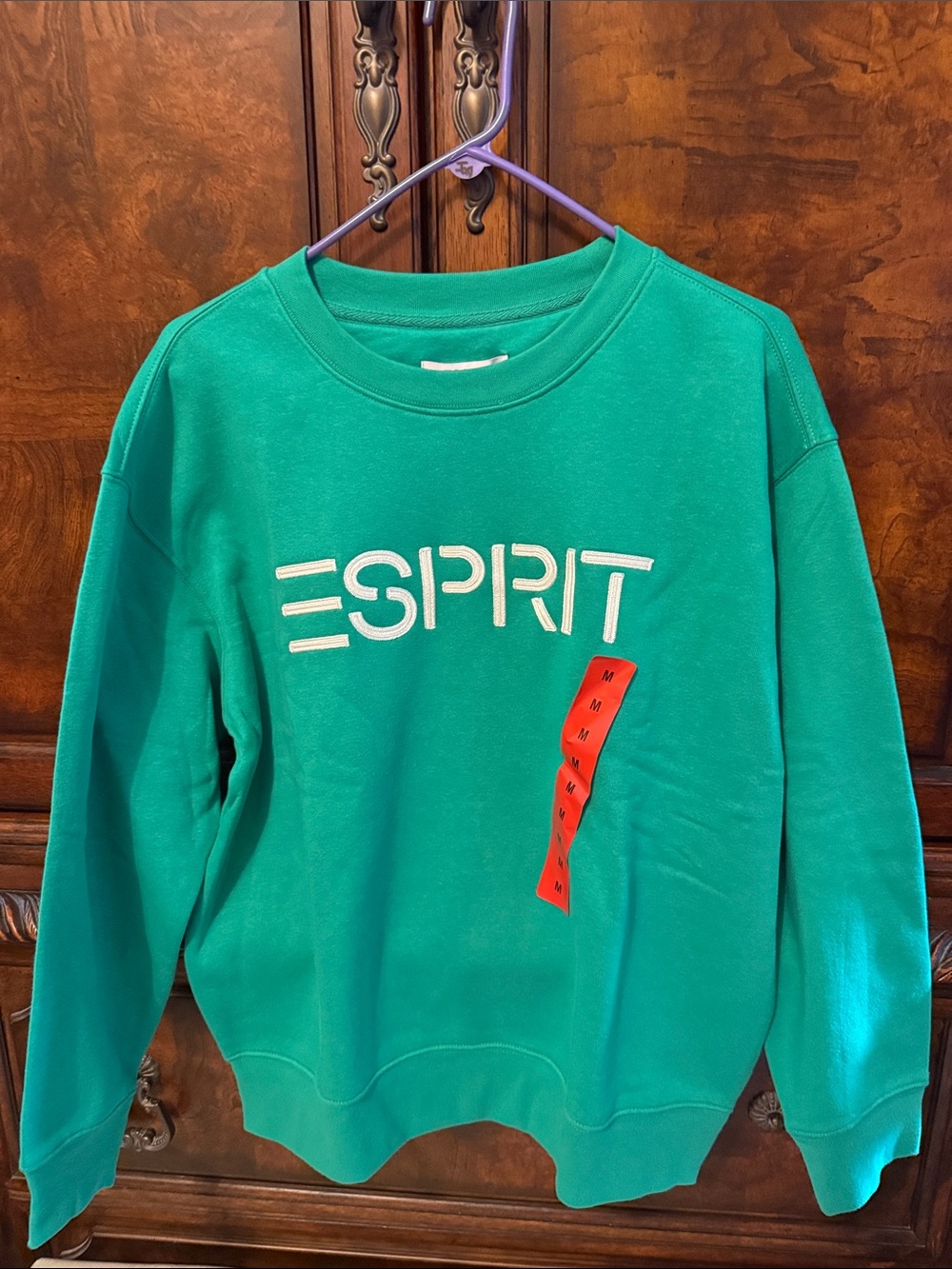 Esprit Women’s Green Logo Sweatshirt